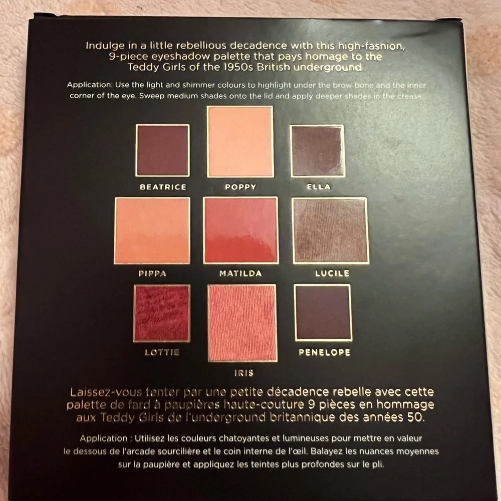 Teddy Girl Eye Shadow Palette - Picture 2 of 2